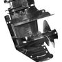 Защита редуктора для Suzuki DT9.9A/15A, DF8A, DF9.9B, DF9.9A/15A/20A, максимальная, черная